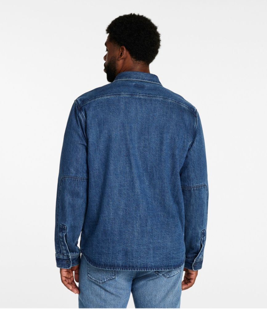 Men's Signature Denim Workshirt, , small image number 5