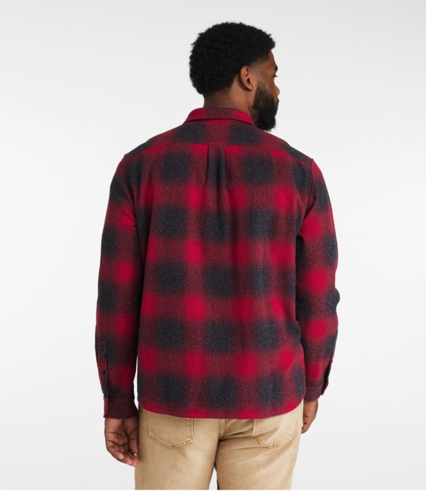 Men's Signature Northwoods Twill Shirt, Deep Blue, small image number 5