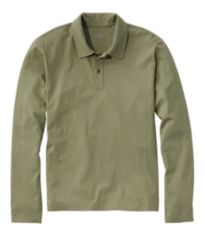 Men's Bean's Vintage Soft Rugby, Mockneck, Stripe | Polo