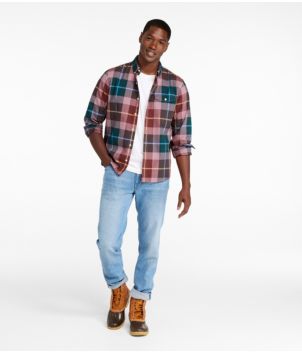 Men's Signature Premium Pima Cotton Oxford Shirt, Long-Sleeve