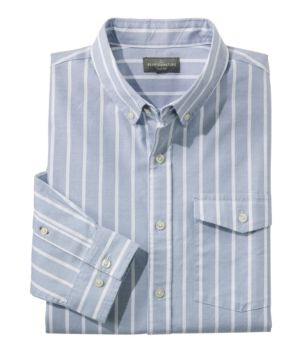 Men's Signature Premium Pima Cotton Oxford Shirt, Long-Sleeve