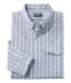 Color Option: Soft Indigo Stripe, $89