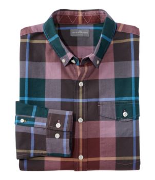Men's Signature Premium Pima Cotton Oxford Shirt, Long-Sleeve