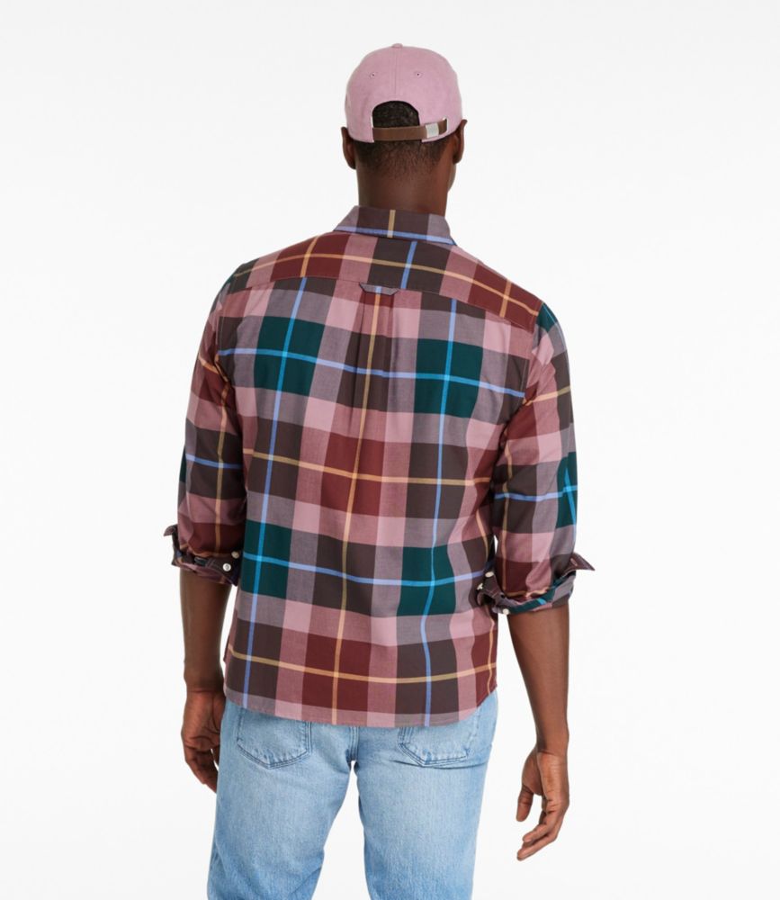 Men's Signature Premium Pima Cotton Oxford Shirt, Long-Sleeve