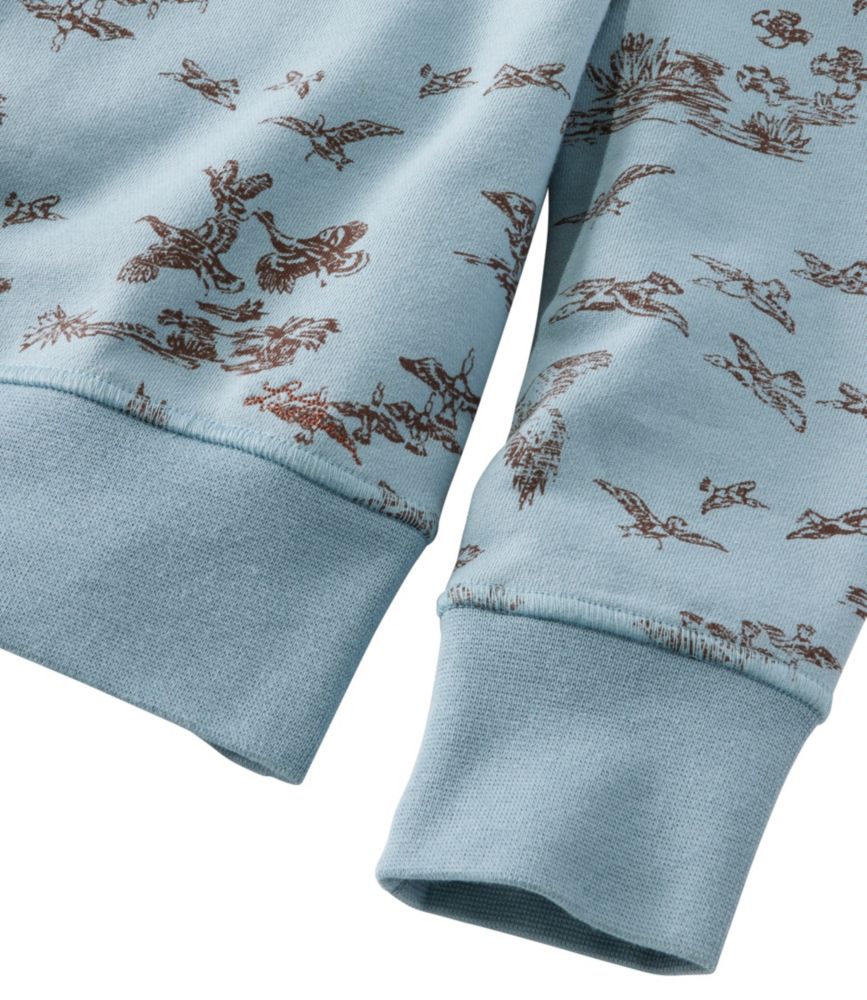 Women's Signature Camp Sweatshirt, Crewneck, Cadet Blue Scenic, small image number 6