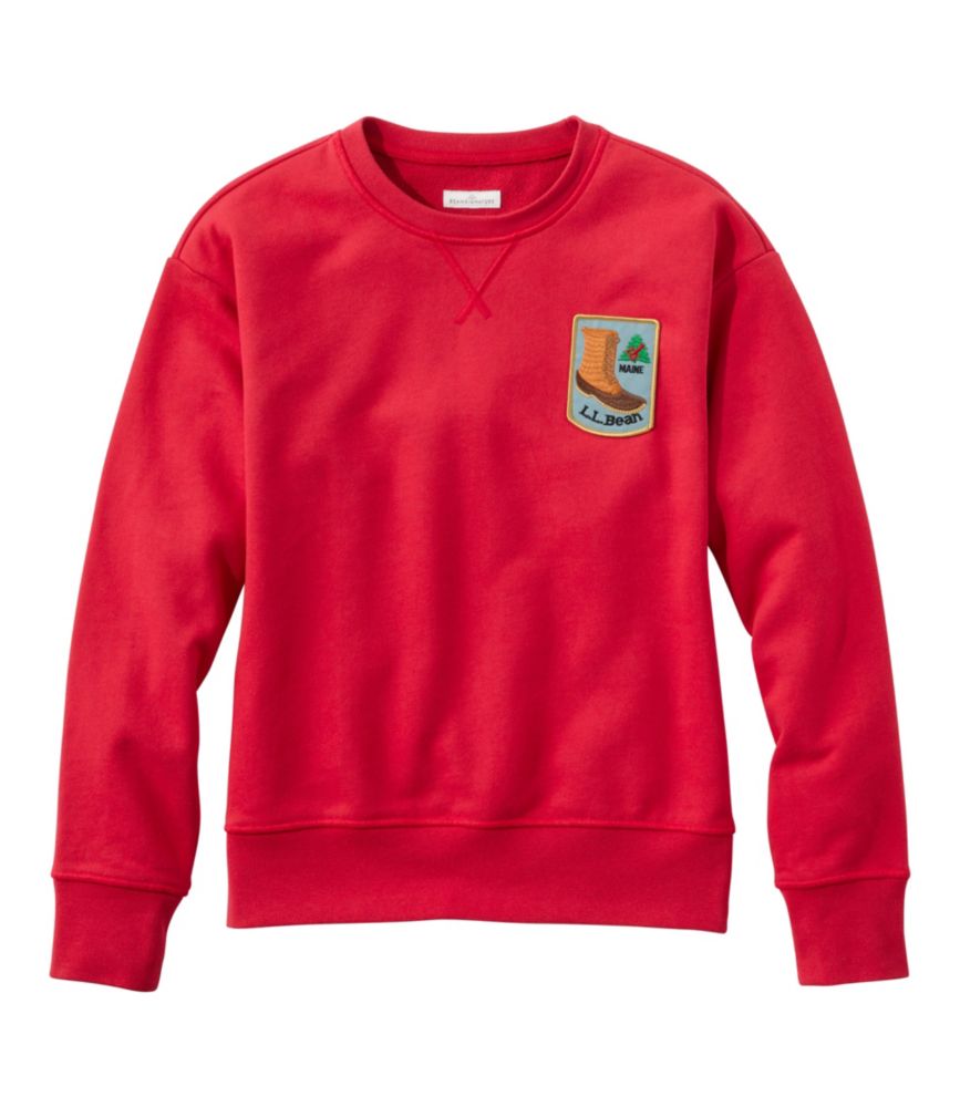 thumbnail image 2 of WomenÂ´s Casual Letter Pattern Crew Neck Pullover Sweatshirt - Coffee S Tops 2 of 12
