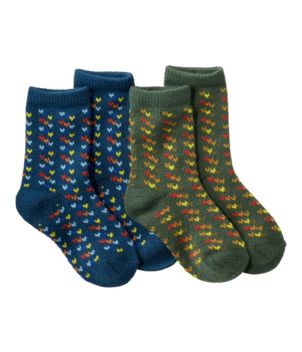 Kids' Sweater Weather Socks, Two-Pack, New