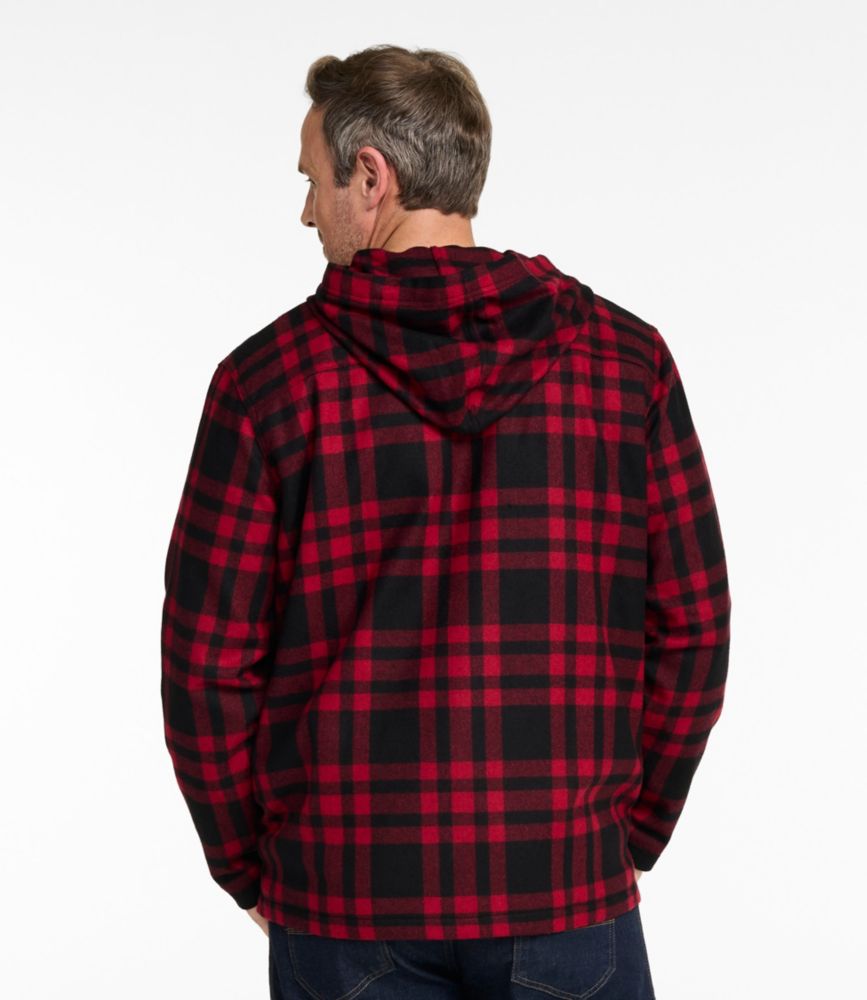 Men's Maine Guide Wool Anorak, Forest Shade, small image number 6