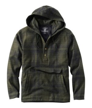 Men's Maine Guide Wool Anorak, New