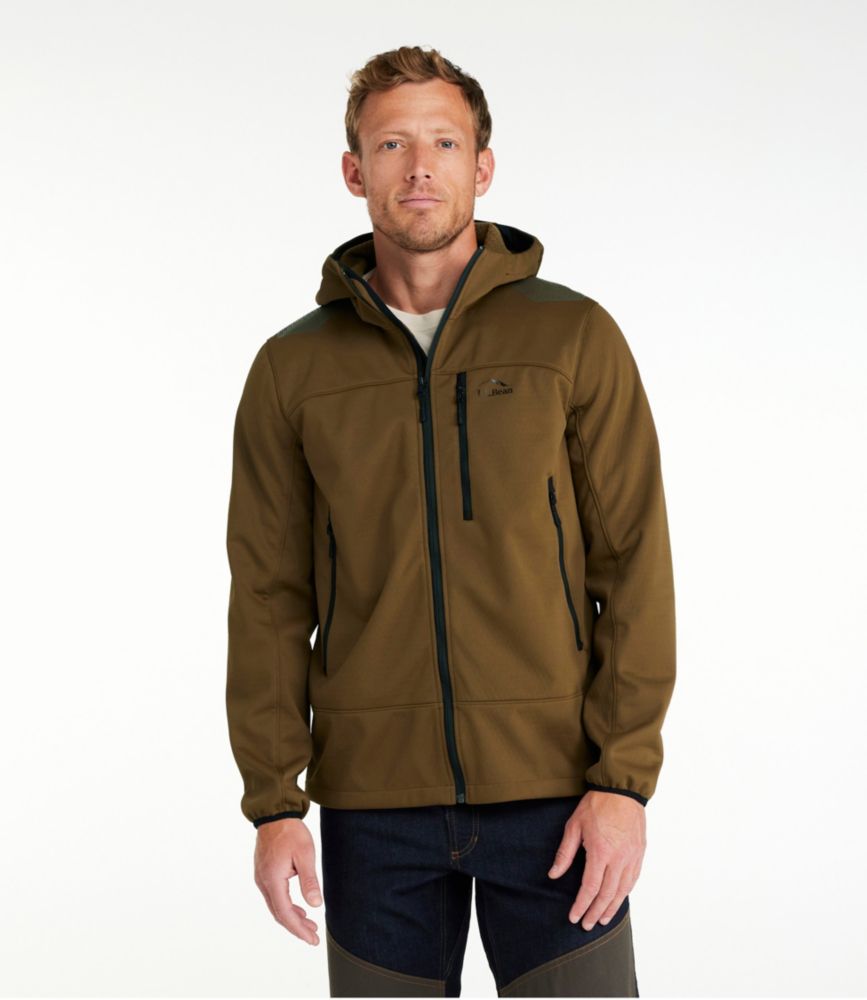 Men's Ridge Runner Softshell Jacket, Solid, Maple Brown, small image number 2