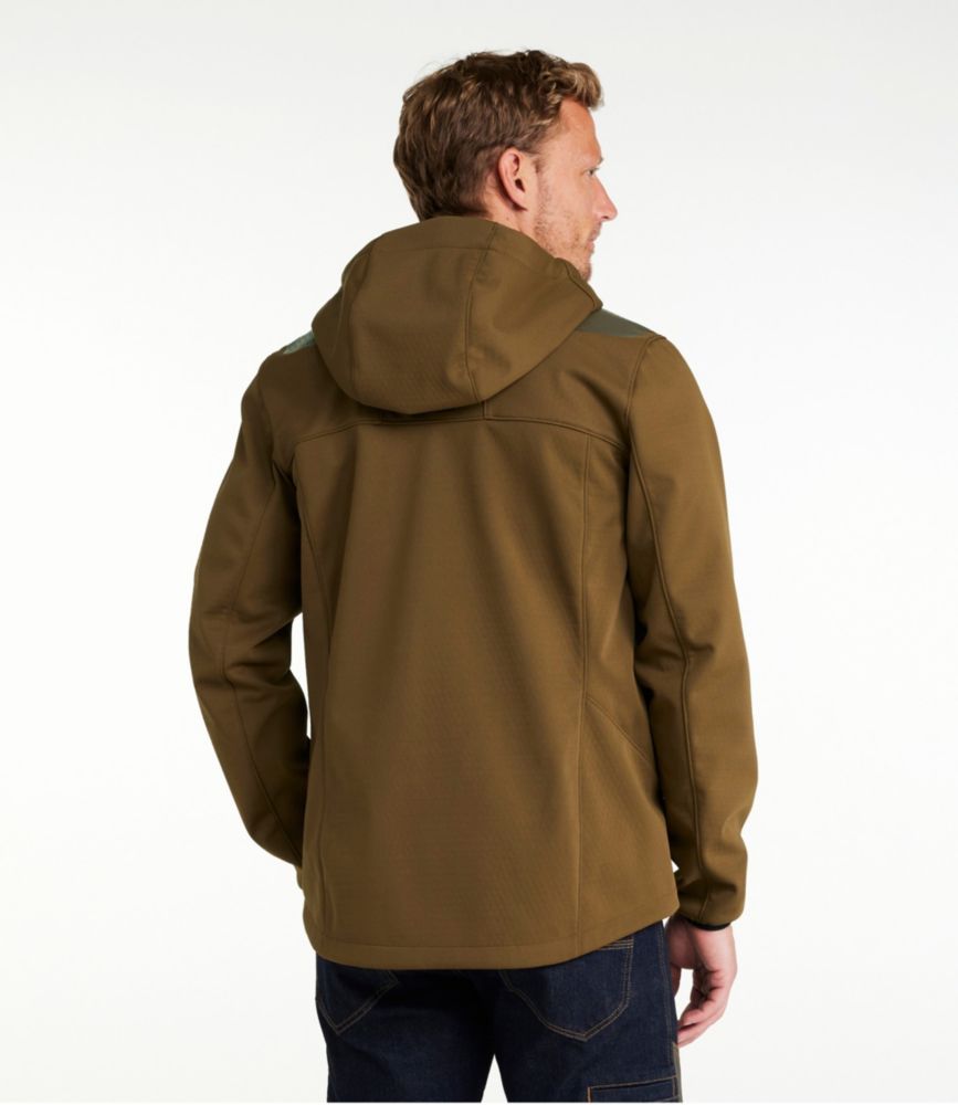 Men's Ridge Runner Softshell Jacket, Solid, Maple Brown, small image number 3