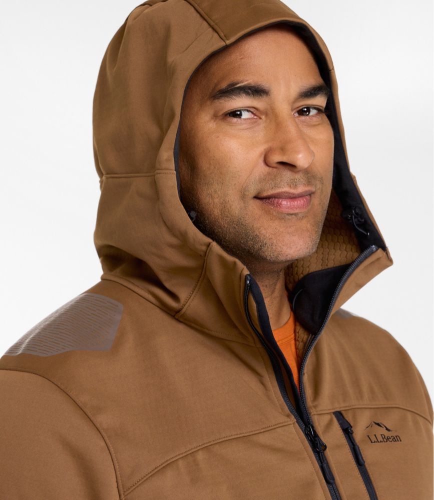 Men's Ridge Runner Softshell Jacket, Solid, Maple Brown, small image number 9