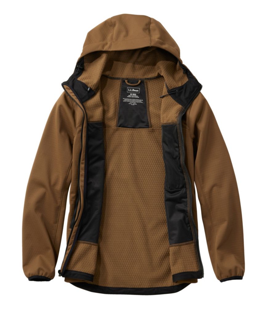 Men's Ridge Runner Softshell Jacket, Solid, Maple Brown, small image number 5