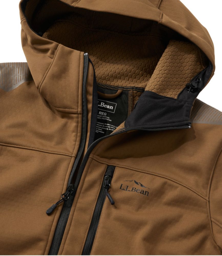 Men's Ridge Runner Softshell Jacket, Solid, Maple Brown, small image number 6