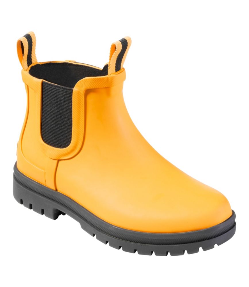 Kids' Rugged Wellie Boots, Bright Yellow, small image number 6