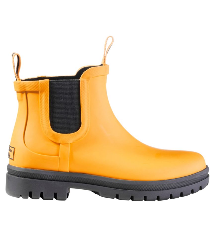 Kids' Rugged Wellie Boots, Bright Yellow, small image number 1