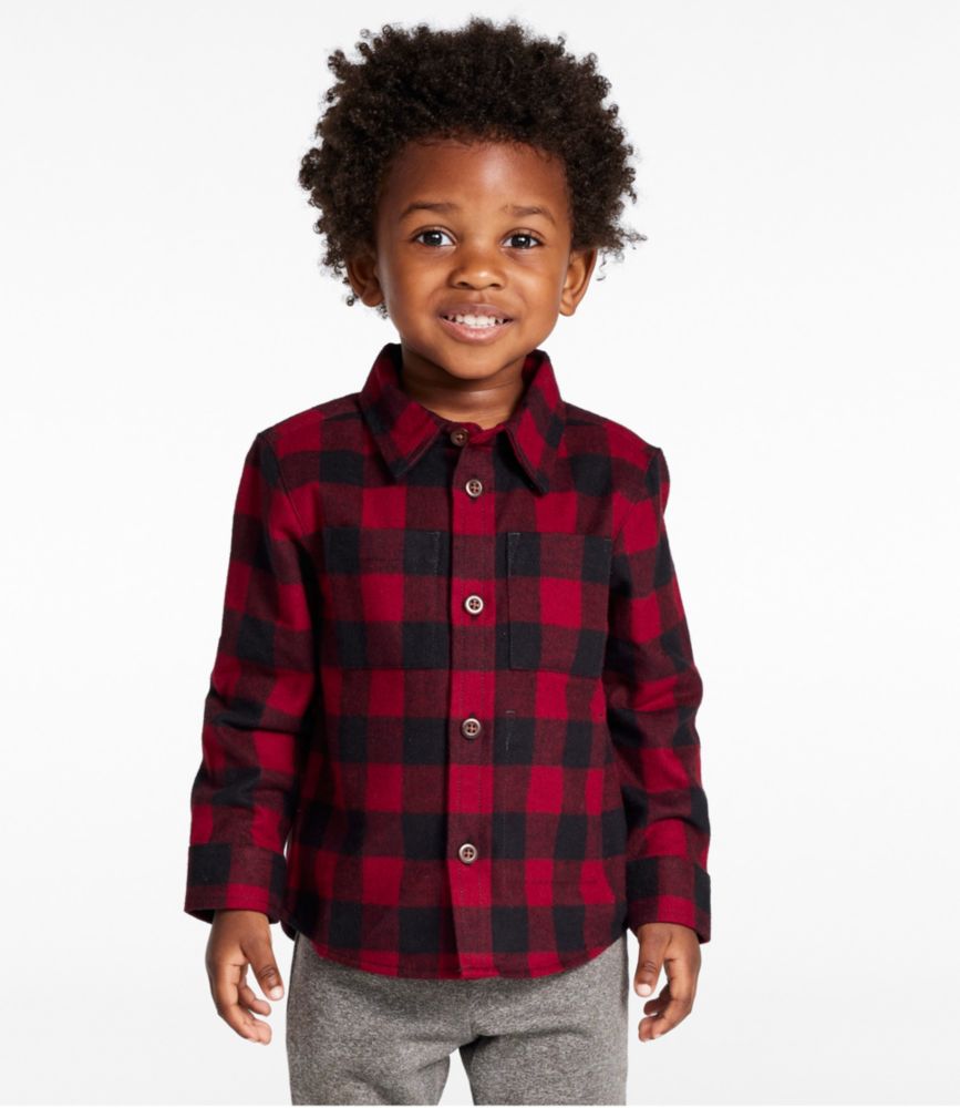 Toddlers' Scotch Plaid Flannel Shirt