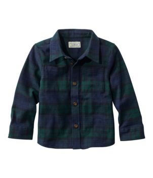 Toddlers' Scotch Plaid Flannel Shirt, New