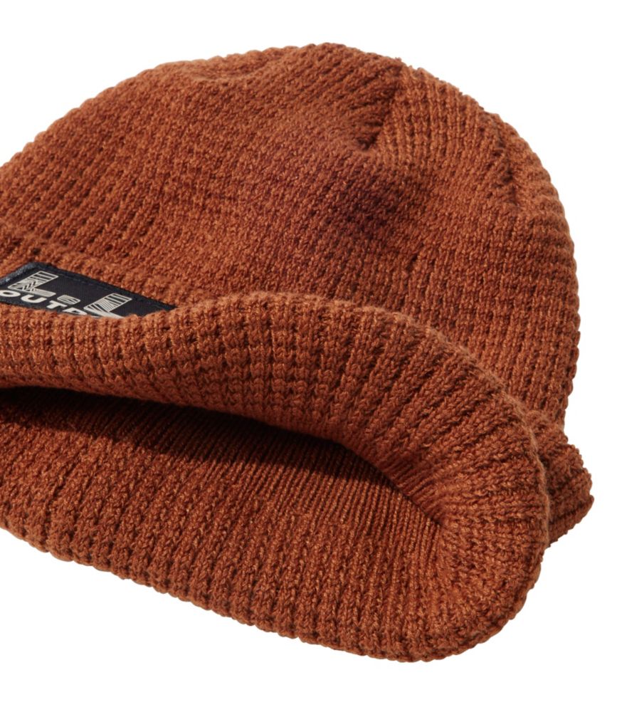 Kids' L.L.Bean Beanie, Waffle, Coal Traverse, small image number 2