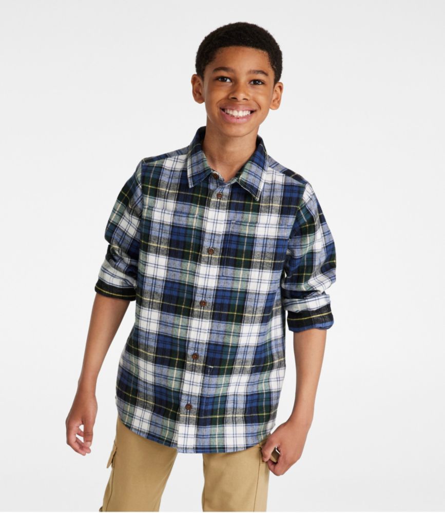 Kids' Scotch Plaid Flannel Shirt, Rob Roy, small image number 2