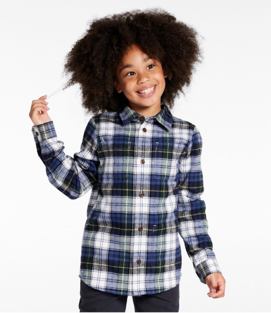 Kids' Scotch Plaid Flannel Shirt, Antique Dress Stewart, small image number 3