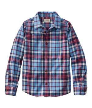 Kids' Scotch Plaid Flannel Shirt