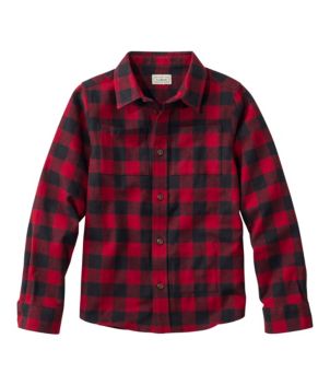 Kids' Scotch Plaid Flannel Shirt, New