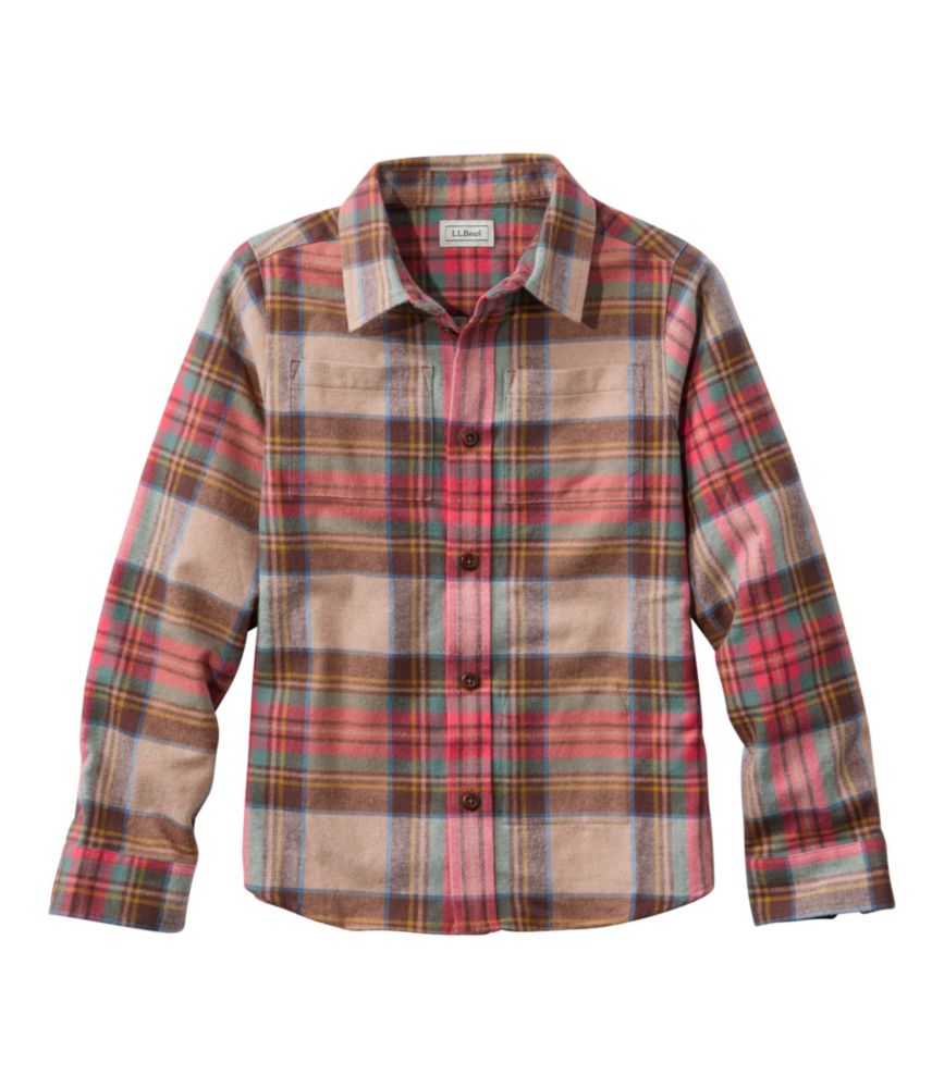 Kids' Scotch Plaid Flannel Shirt, Antique Dress Stewart, small image number 1