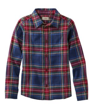 Kids' Scotch Plaid Flannel Shirt