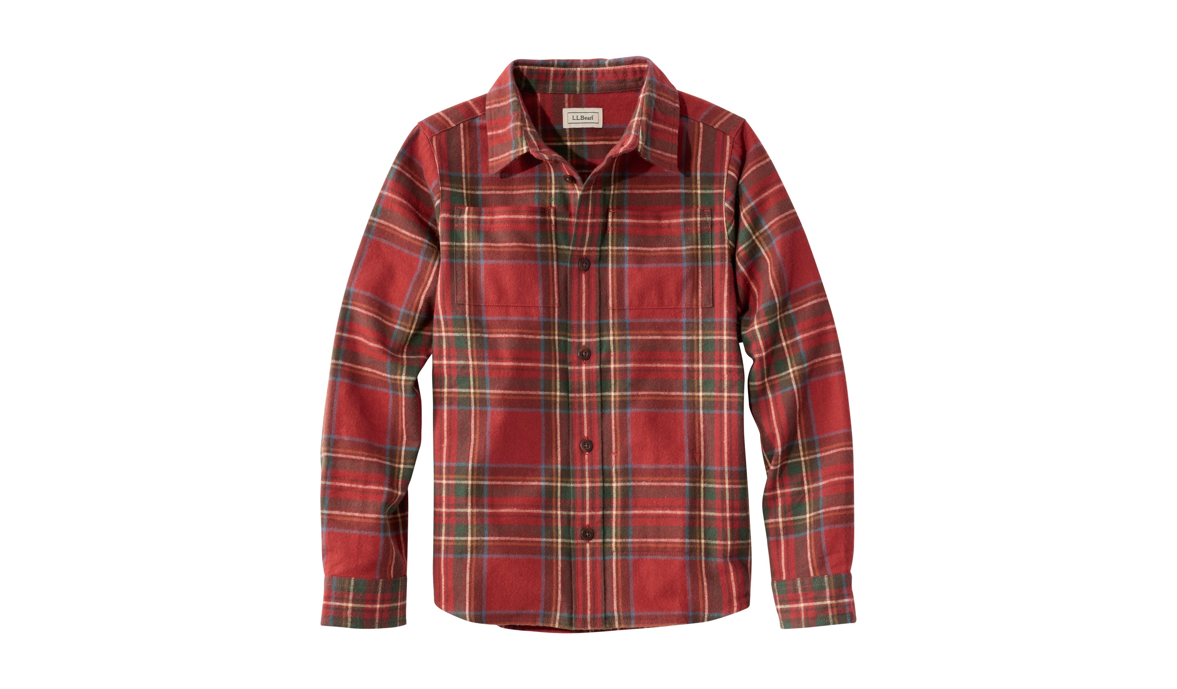 Kids' Scotch Plaid Flannel Shirt