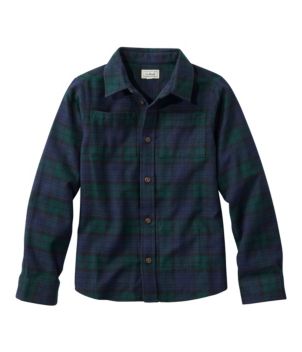 Kids' Scotch Plaid Flannel Shirt, New