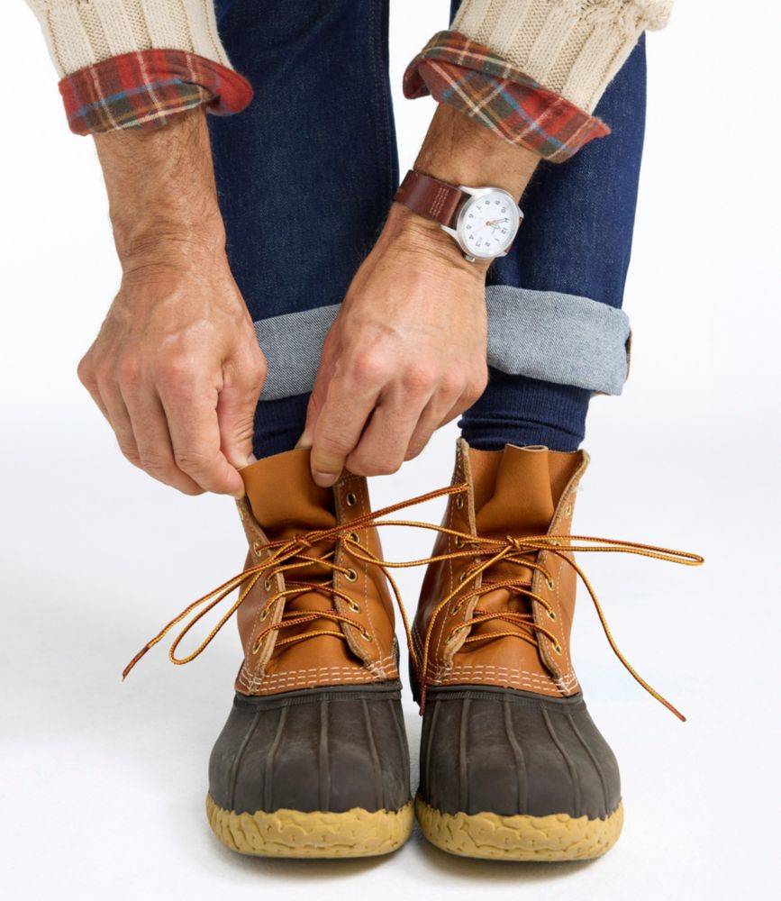 Men's Bean Boots, 8", Tan/Bean Boot Brown/Gum, small image number 10