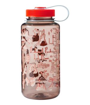 Nalgene Sustain Wide Mouth Water Bottle with National Park Logo, 32 oz.