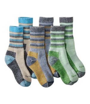 Kids' Farm to Feet Trail Socks, Three-Pack