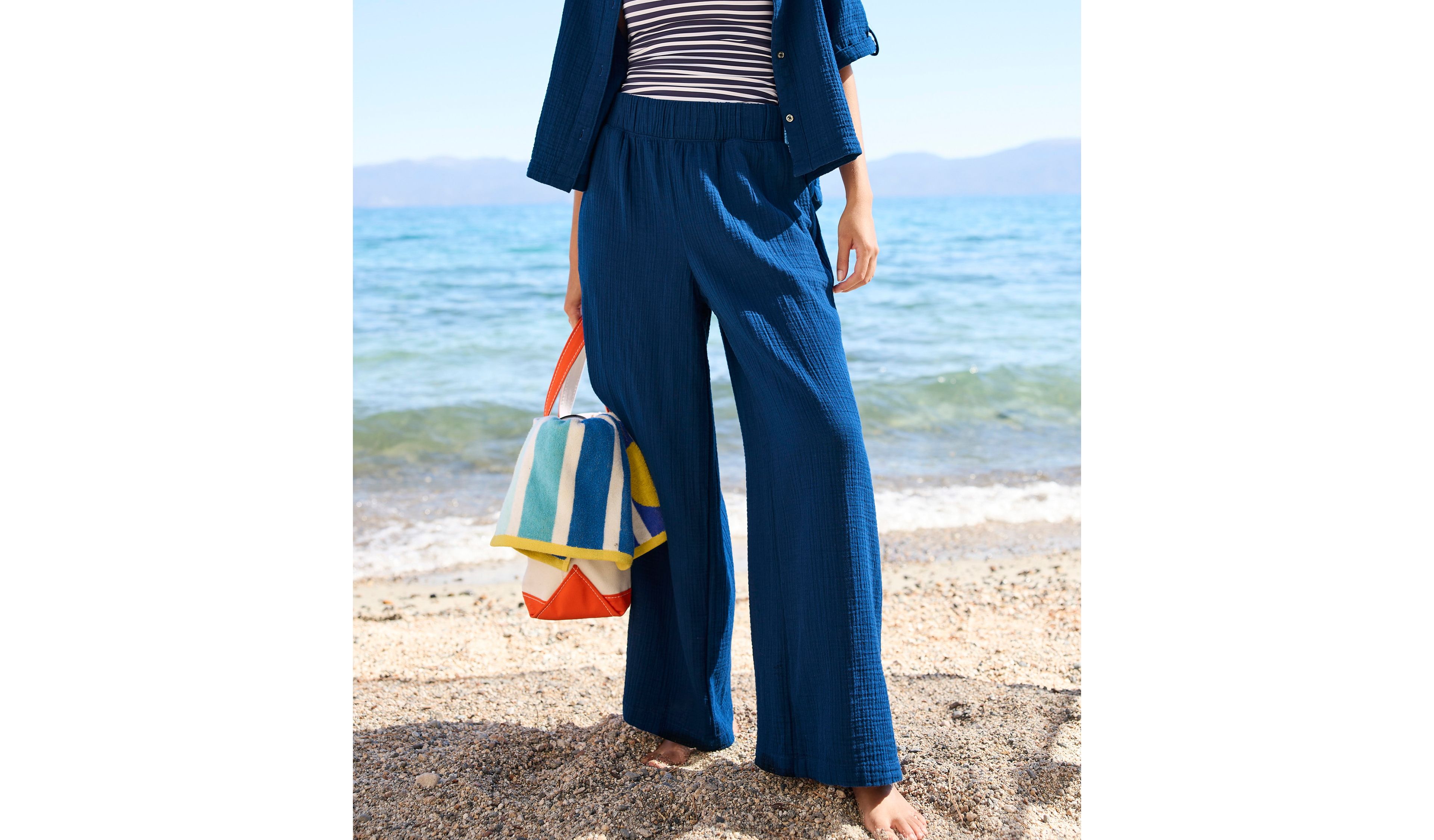 Women's Cloud Gauze Wide-Leg Pants