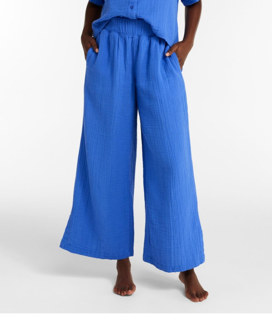 Women's Cloud Gauze Wide-Leg Pants