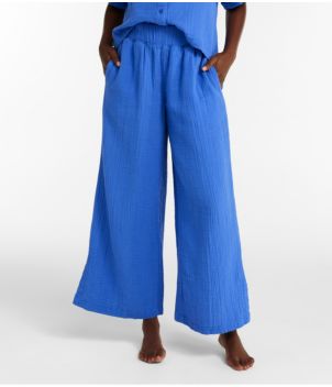 Women's Cloud Gauze Wide-Leg Pants