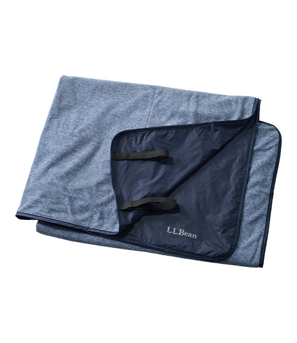 L.L.Bean Waterproof Outdoor Blanket, Navy Heather/Nautical Navy, large image number 0