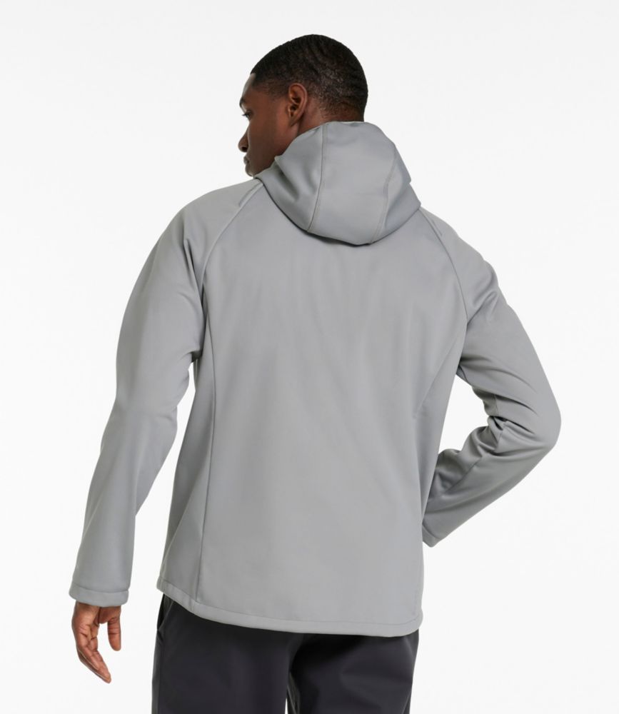 Men's Bean Bright All Weather Jacket, Mineral Gray/Electric Yellow, small image number 3