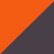 Black/Orange
