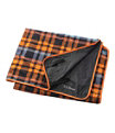 L.L.Bean Waterproof Outdoor Blanket Plaid, Persimmon Orange Ombre Plaid/Black, small image number 0