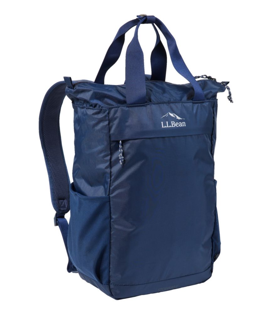 L.L.Bean Stowaway Tote Pack, Bright Navy, small image number 1