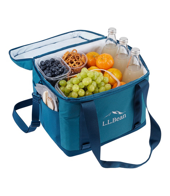L.L.Bean Softpack Adventure Cooler, 25 Liter, Mallard Teal, large image number 3