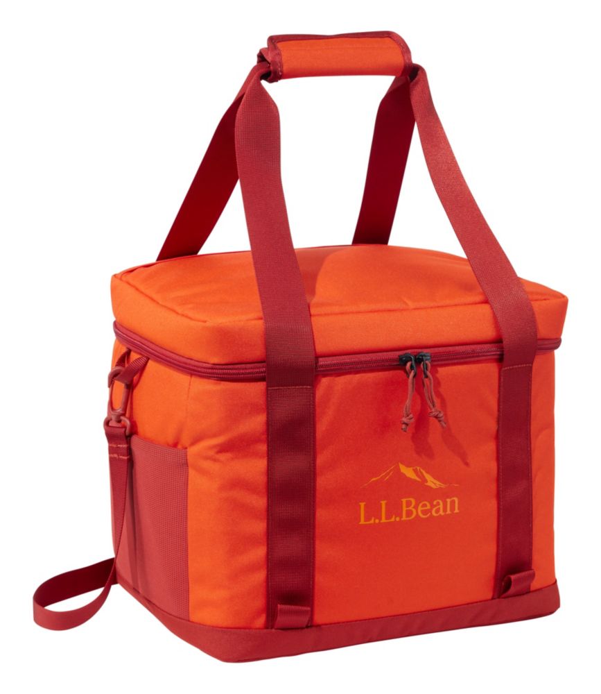 L.L.Bean Softpack Adventure Cooler, 25 Liter, Orange, small image number 1