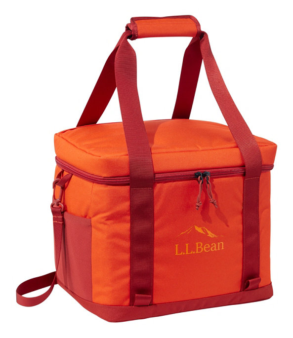 L.L.Bean Softpack Adventure Cooler, 25 Liter, Orange, large image number 0