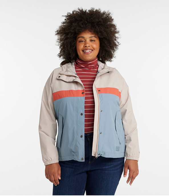 Mountain Classic Rain Jacket, Gray Birch/Cadet Blue, large image number 1