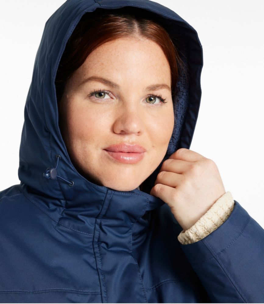 Women's Winter Warmer Coat, Nautical Navy, small image number 6