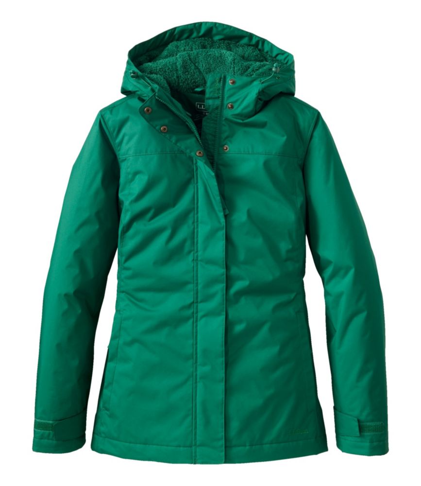 Women's Winter Warmer Jacket, Emerald Spruce, small image number 1