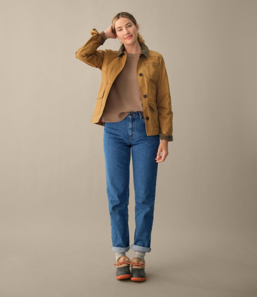 Women's 1924 Field Coat, Faded Black, small image number 8