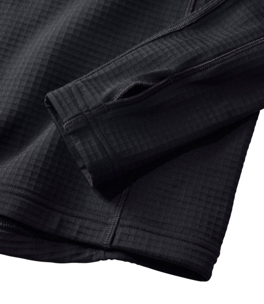 Men's L.L.Bean Heavyweight Base Layer Crew Top, Midnight Black, small image number 6